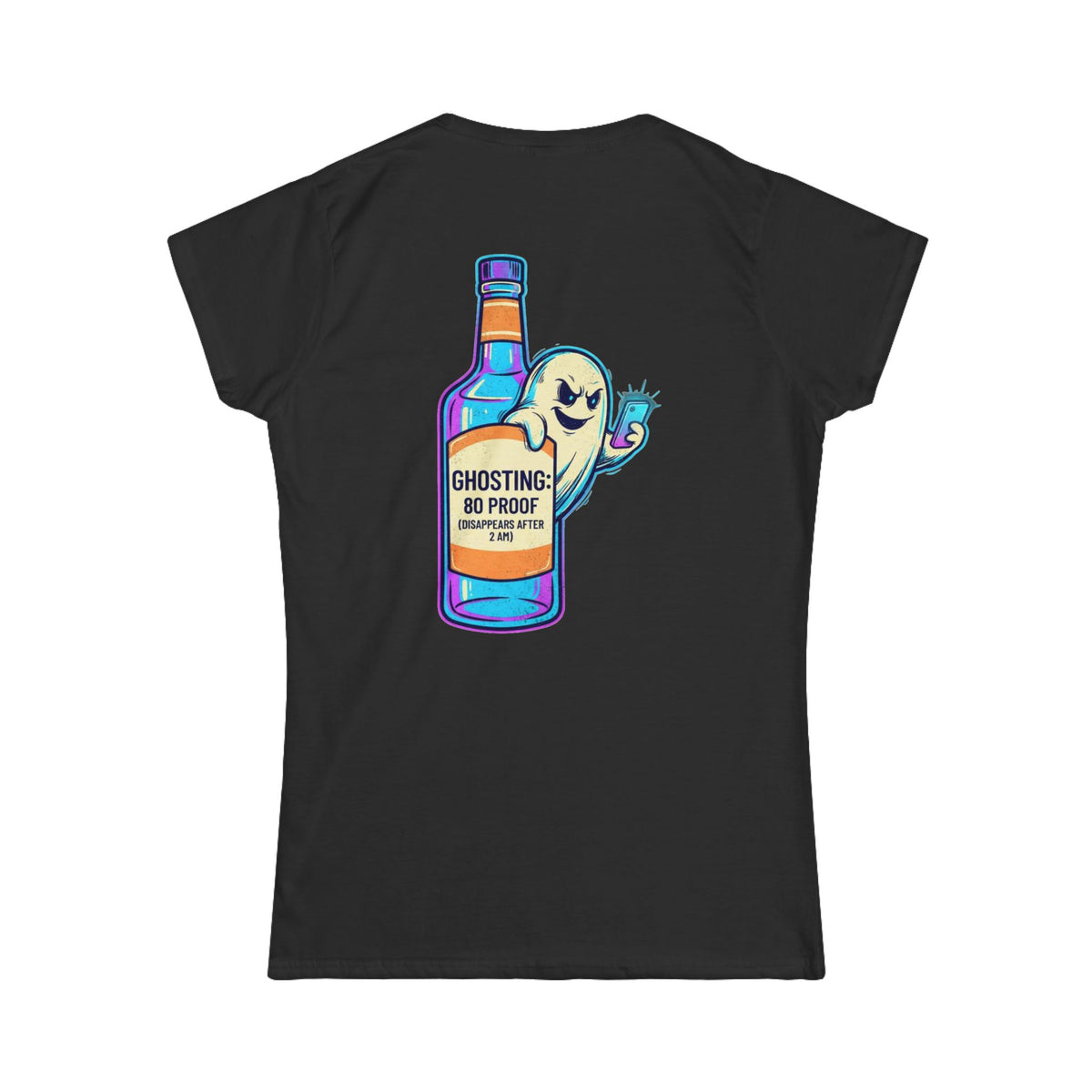 Color: Black | Ghosting Women's Tee