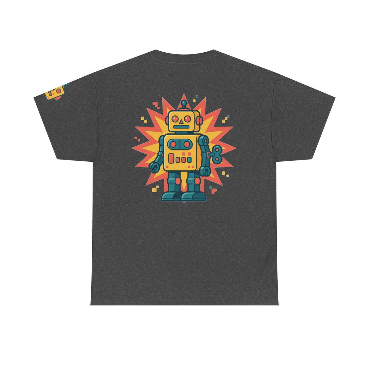 Color: Dark Heather | Toy Robot Premium Graphic Tee