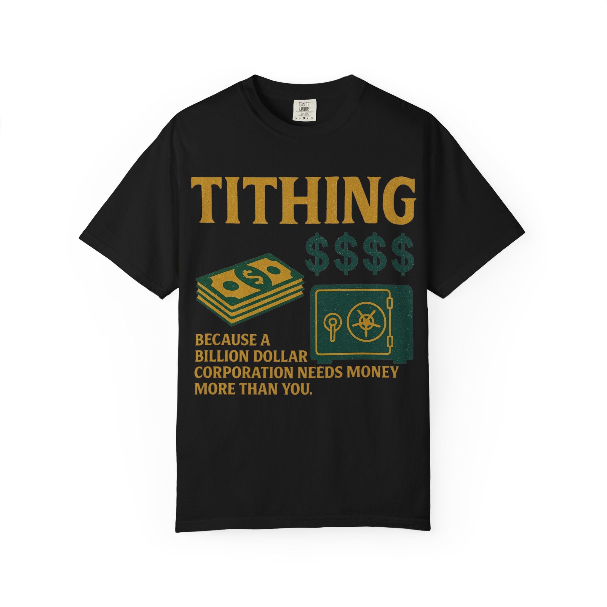 "Corporate Charity" Unisex Garment-Dyed T-shirt