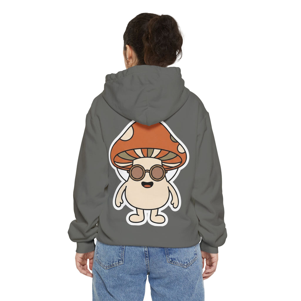 "Shroom Man" Garment-Dyed Hoodie