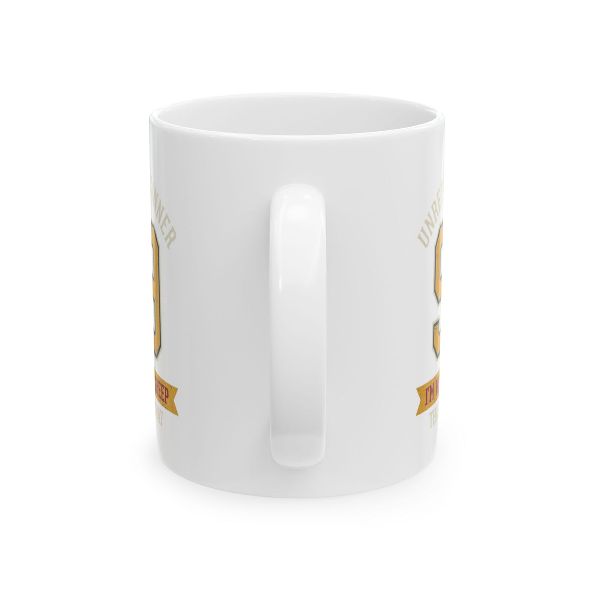 "Good Book Series 99 Unrepentant Sinner" White Ceramic Mug