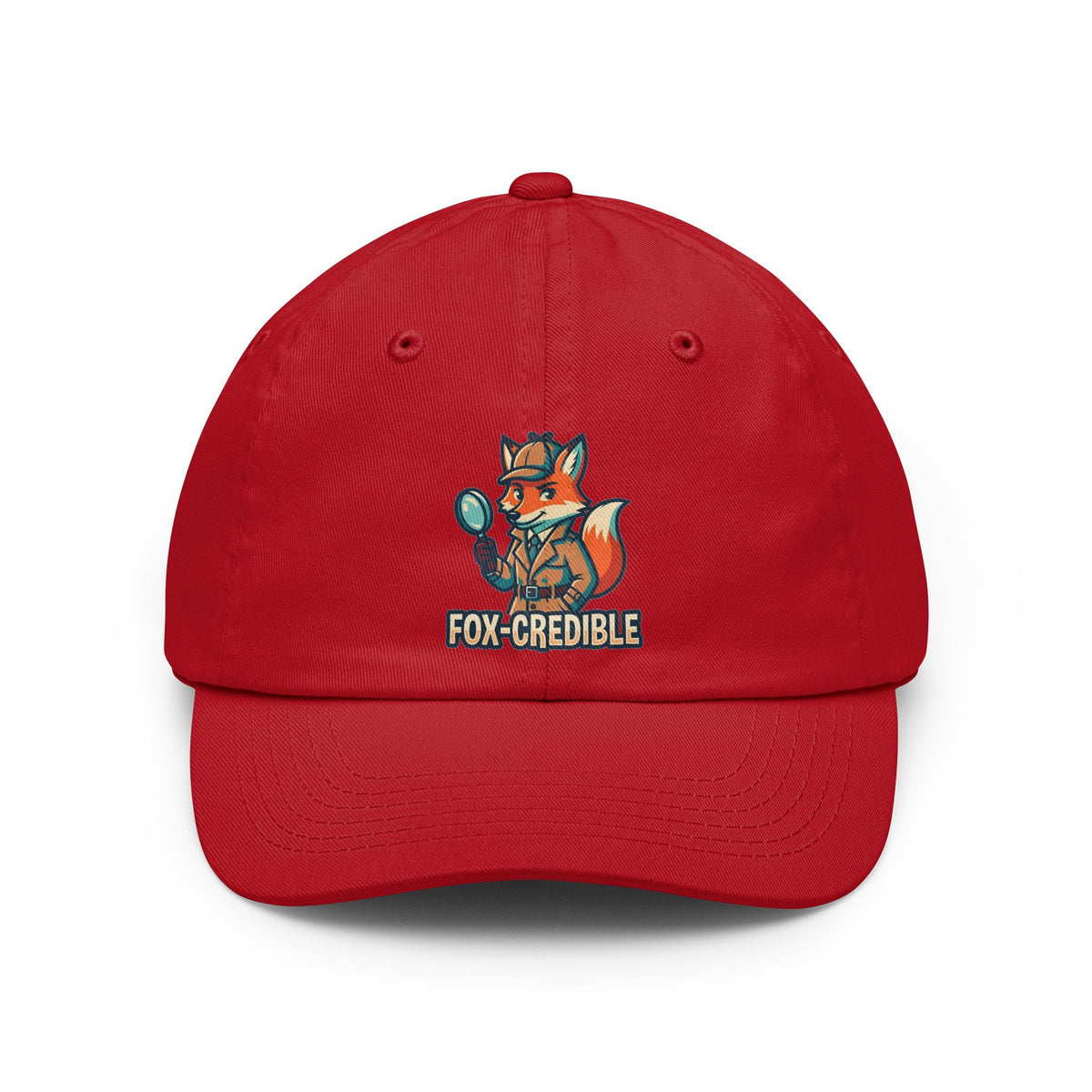 Color: Red | Fox Credible Dad Hat