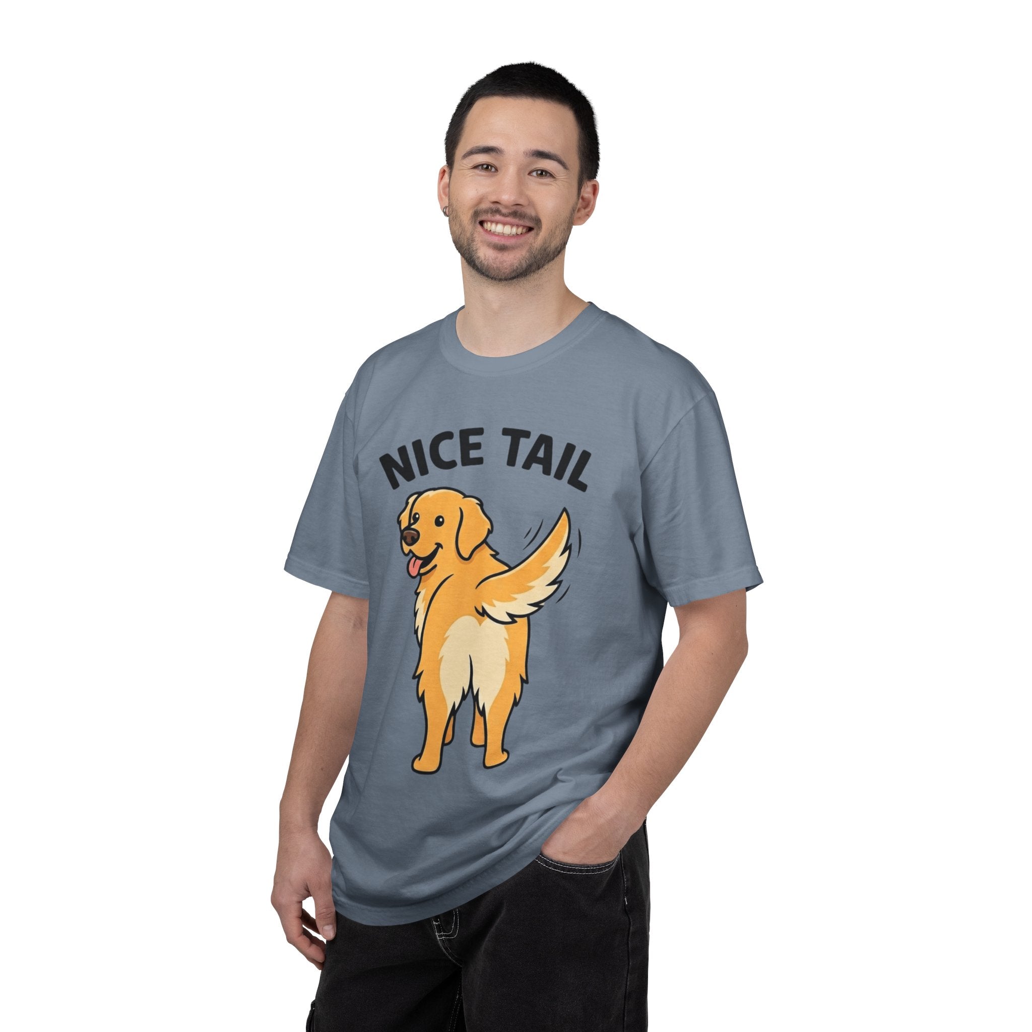 "Nice Tail" Unisex Garment-Dyed Tee