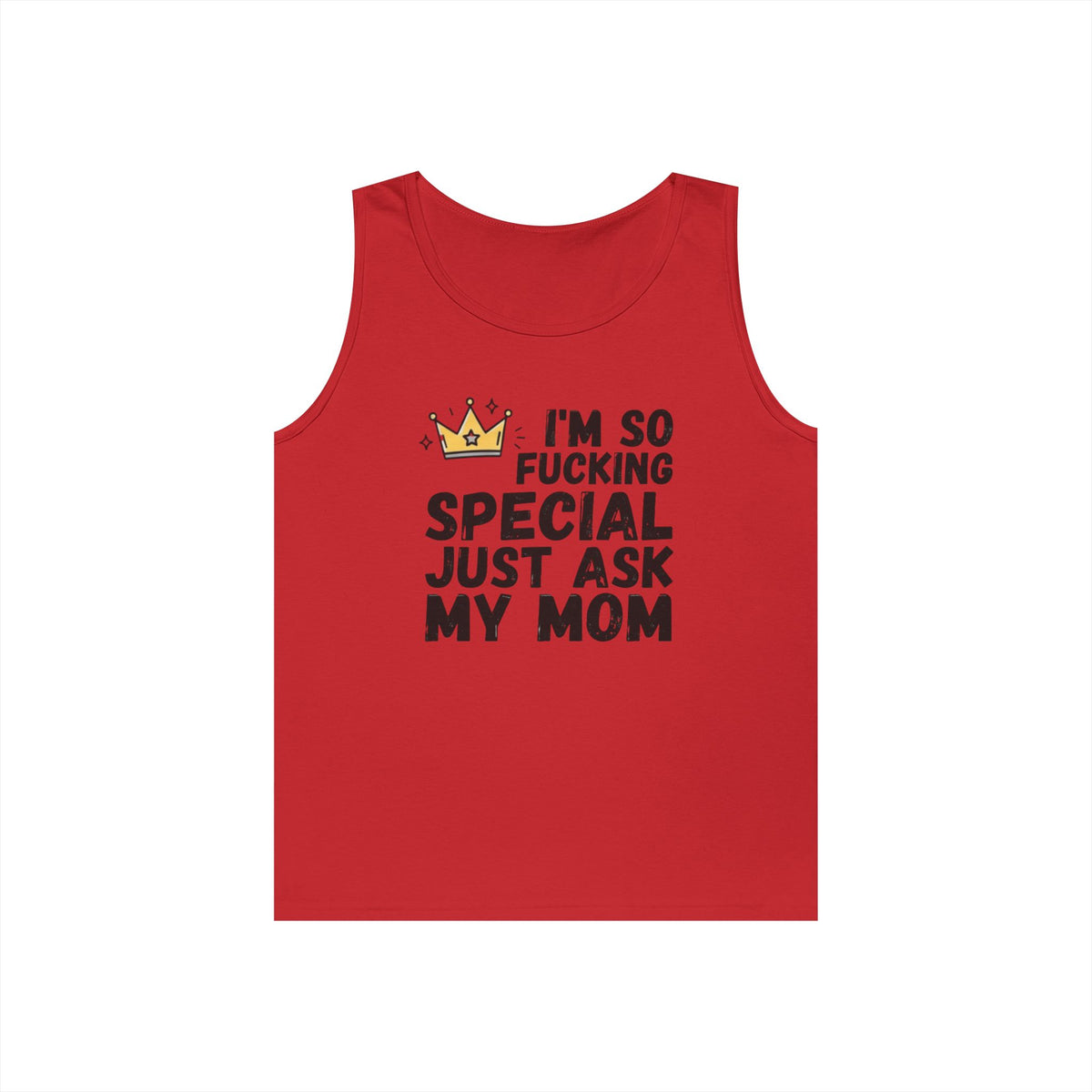 Color: Red | I'm Fucking Special Tank Top