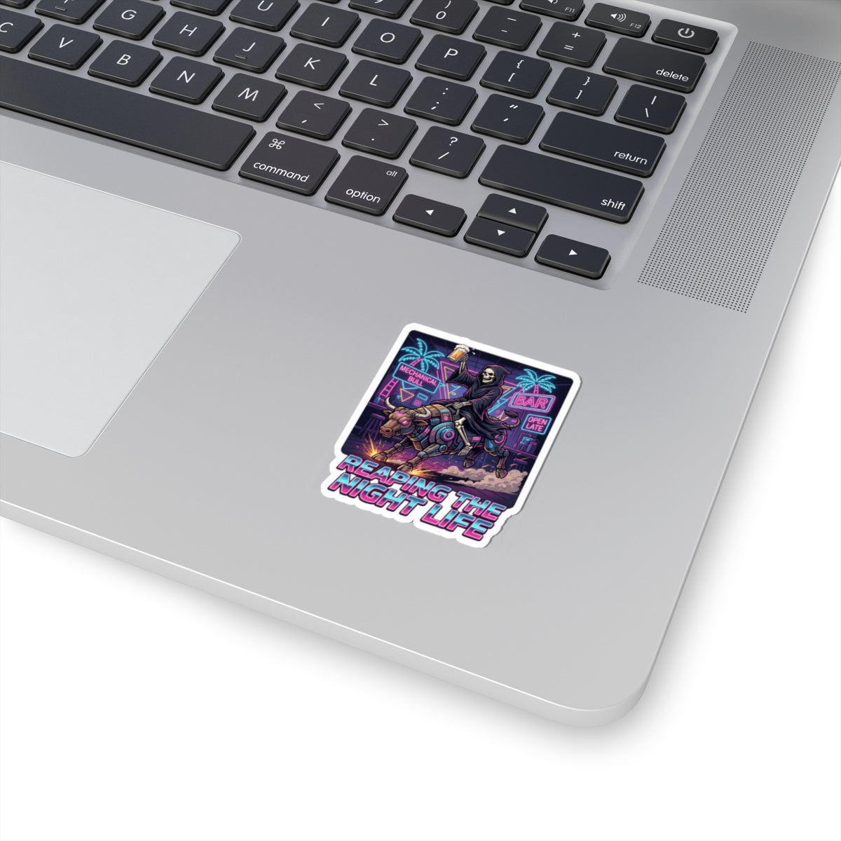 "Reaping the Night Life" Sticker — Main