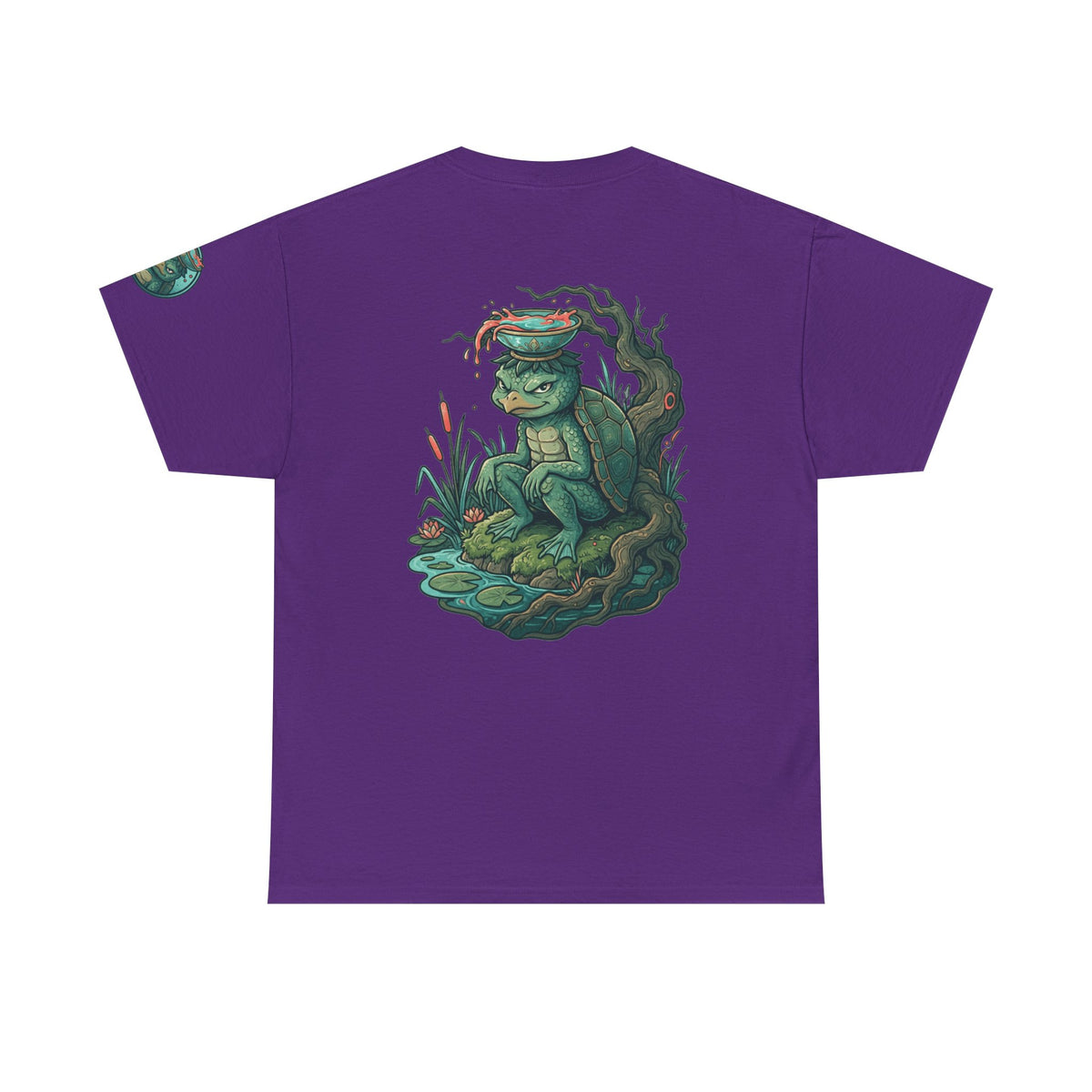 Color: Purple | Kappa (Japanese Folklore) Premium Graphic Tee