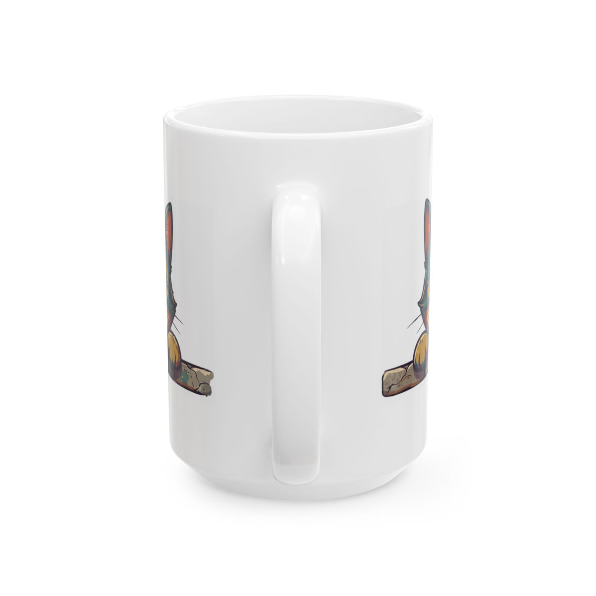 "I Didn't Do It" White Ceramic Mug — Graphic