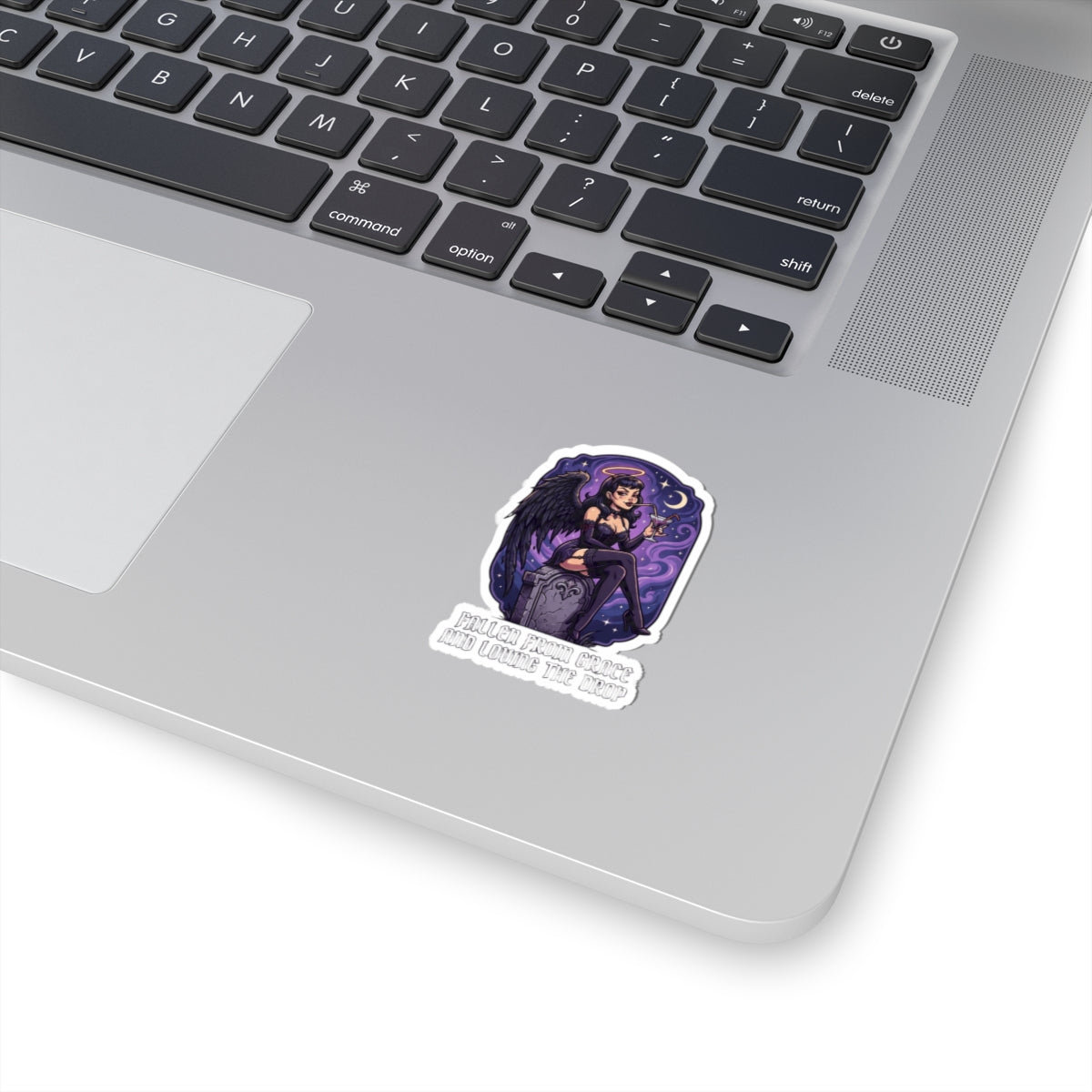 "Fallen From Grace and Loving the Drop" Sticker — Main