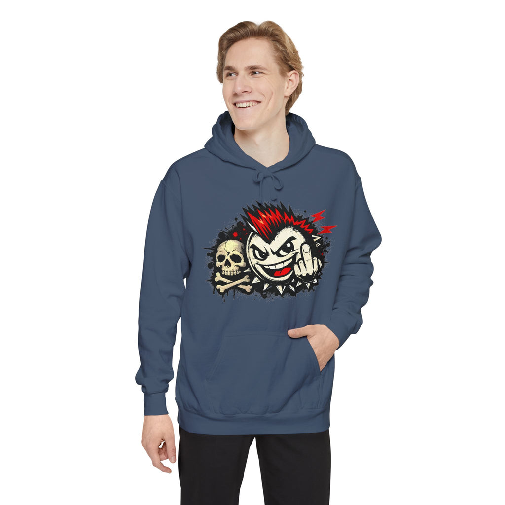 One Finger Opinion | Garment-Dyed Hoodie — AttitudeShirts