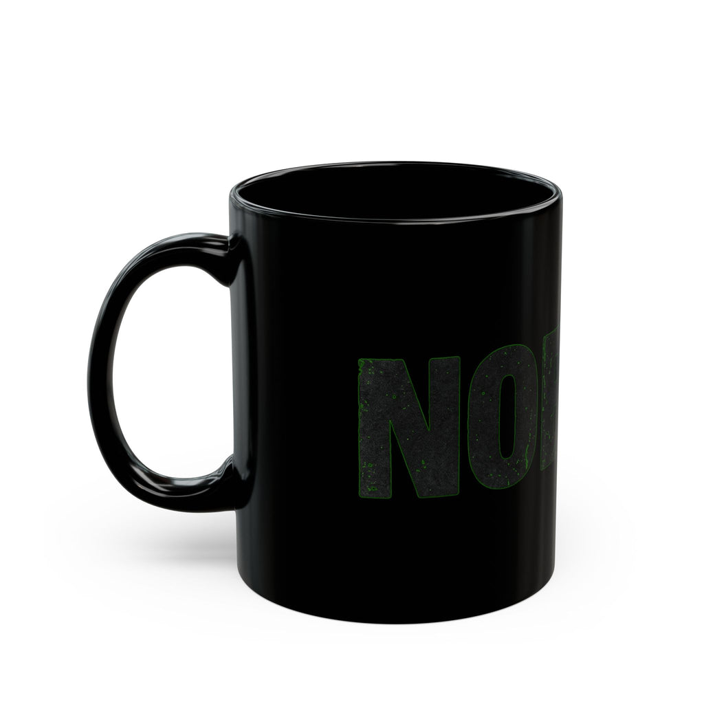 "Nobody Can Beat You At Being You" Black Ceramic Mug — Graphic