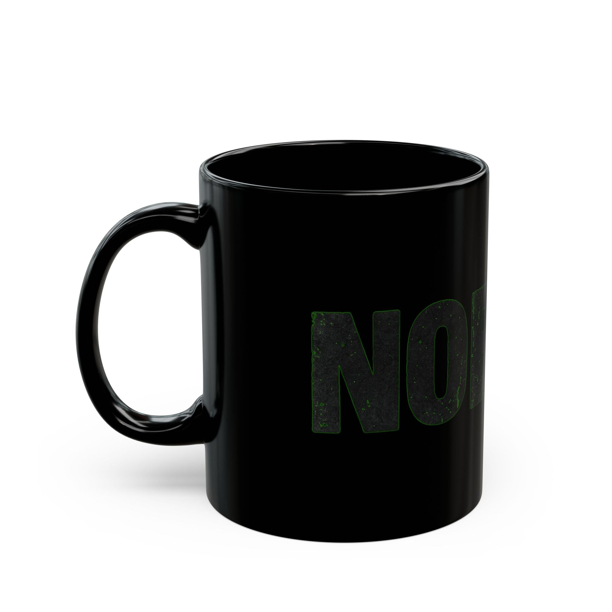 "Nobody Can Beat You At Being You" Black Ceramic Mug — Graphic