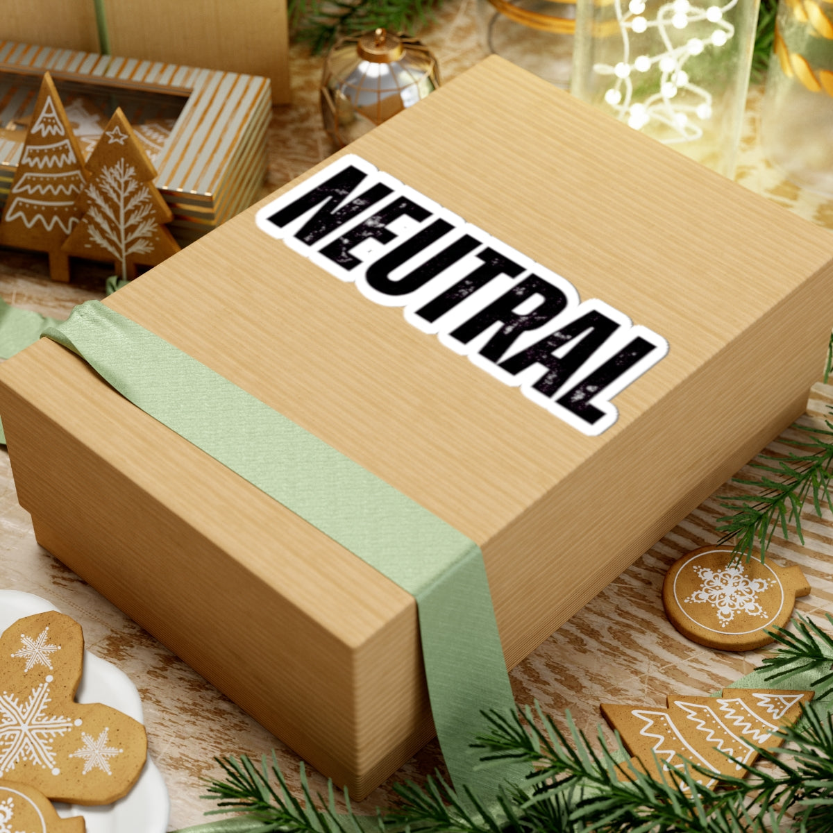 "I'm Staying Neutral" Sticker
