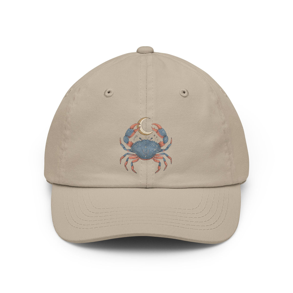 Color: Stone | Cancer The Moon Child Crab Dad Hat