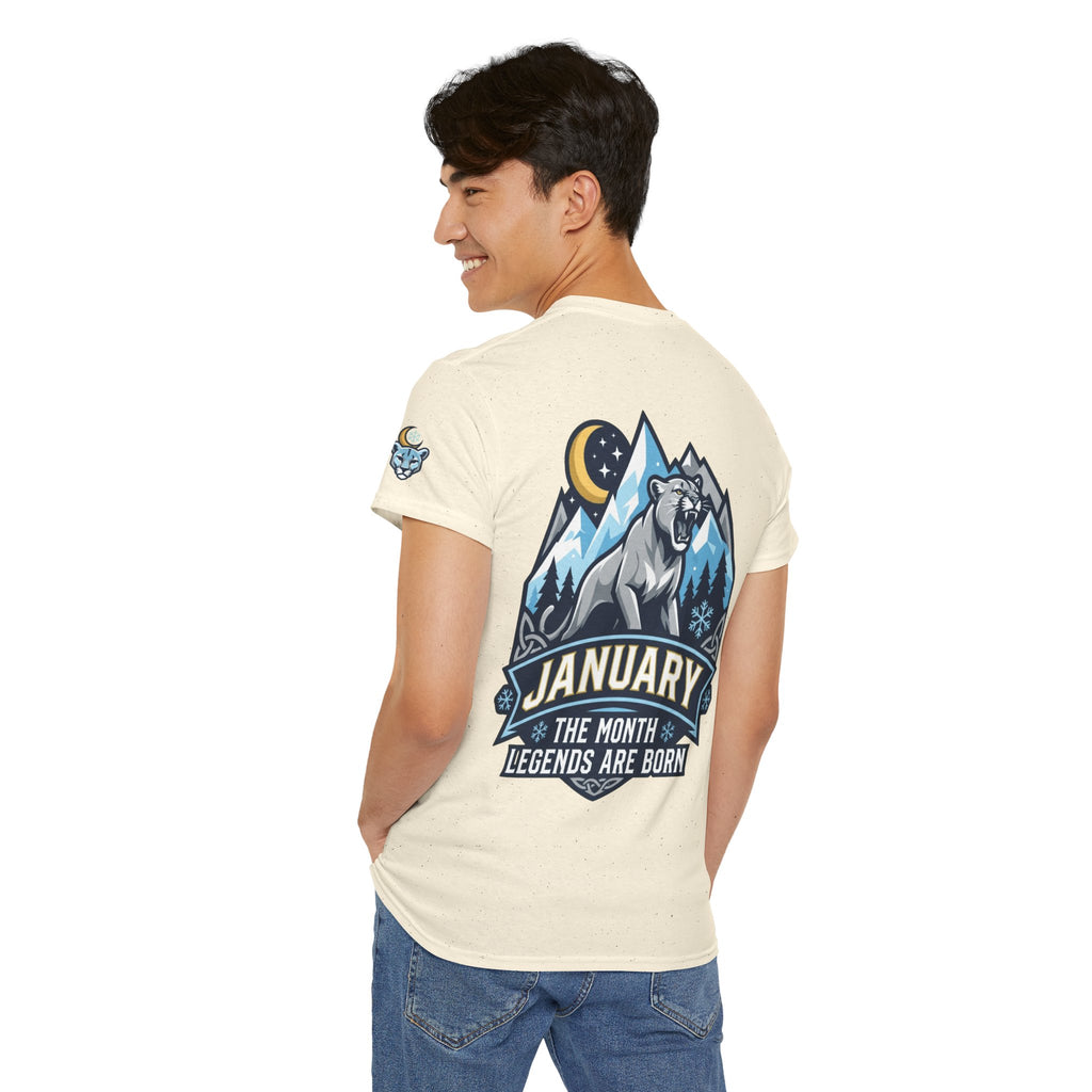 "January Legend" Premium Graphic Tee