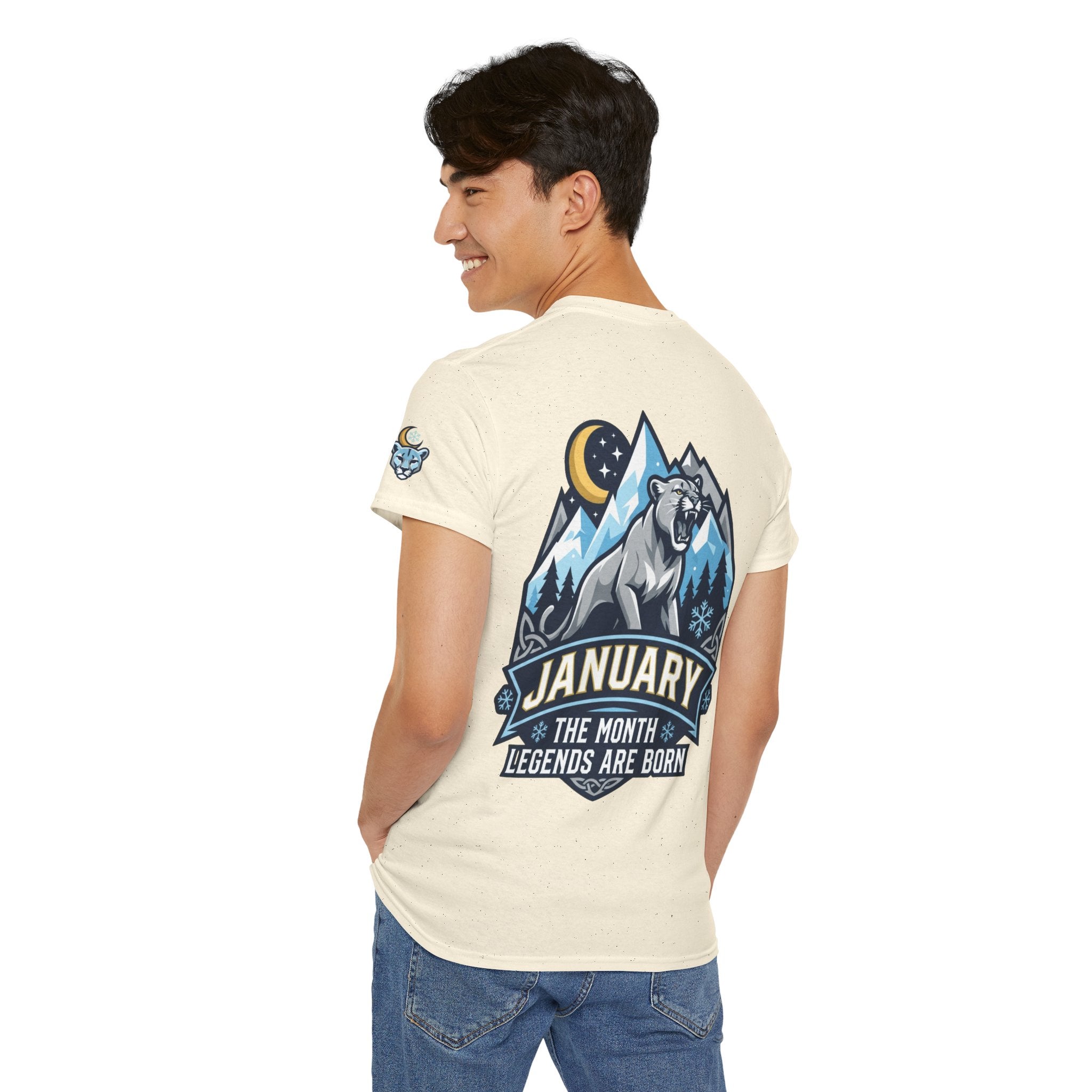 "January Legend" Premium Graphic Tee