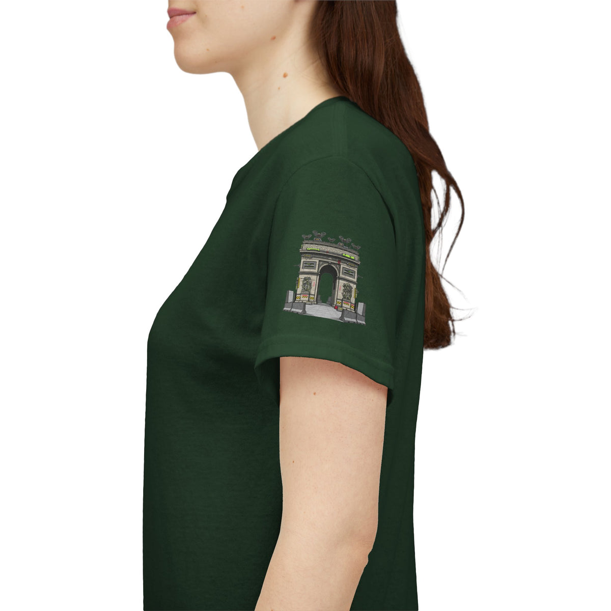 Color: Forest Green | Top Grade Military Complex Premium Graphic Tee