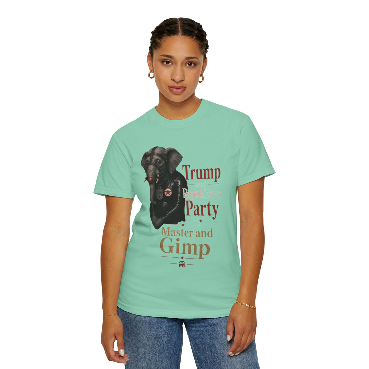 Color: Island Reef | Master and Gimp Unisex Garment-Dyed Tee