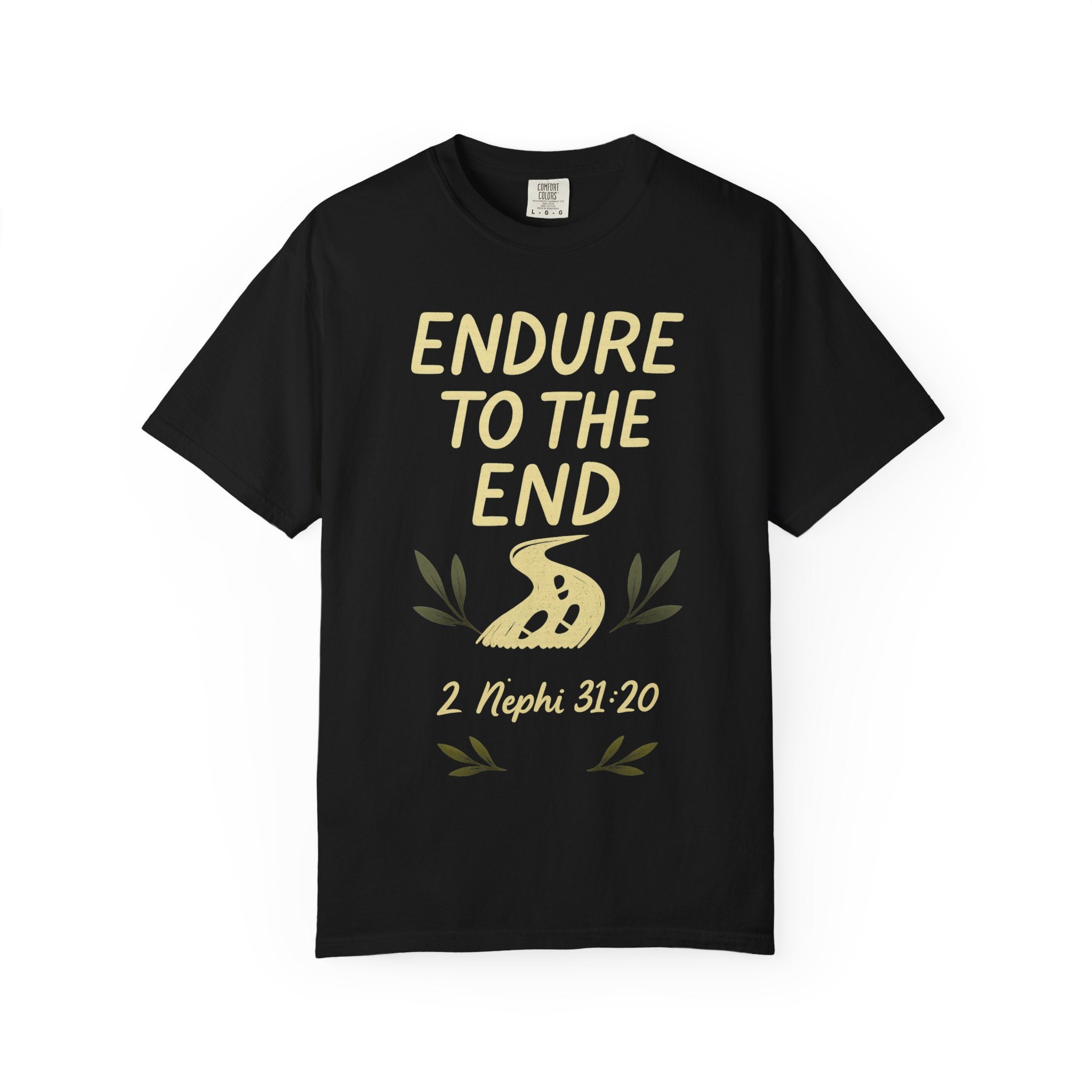 "Endure to the End" Unisex Garment-Dyed T-shirt