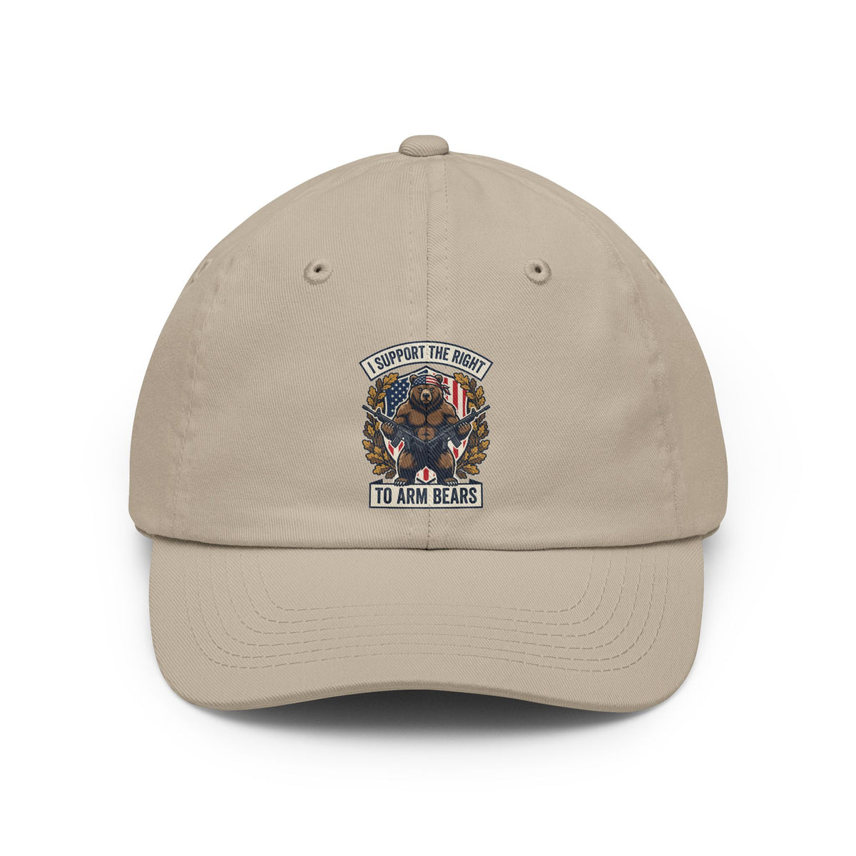 Color: Stone | Right to Arm Bears Cap