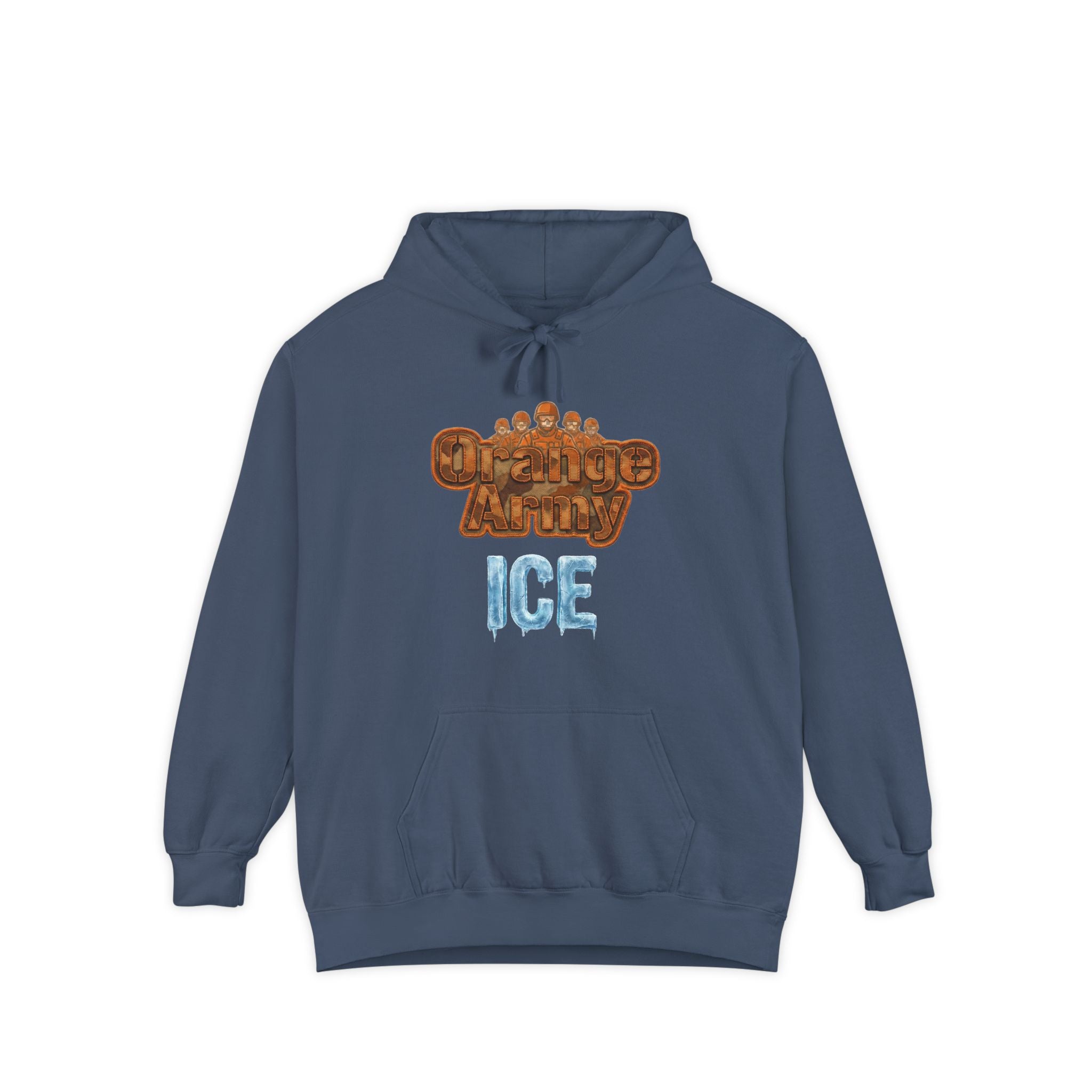 Cold-Blooded Infantry | Garment-Dyed Hoodie — AttitudeShirts
