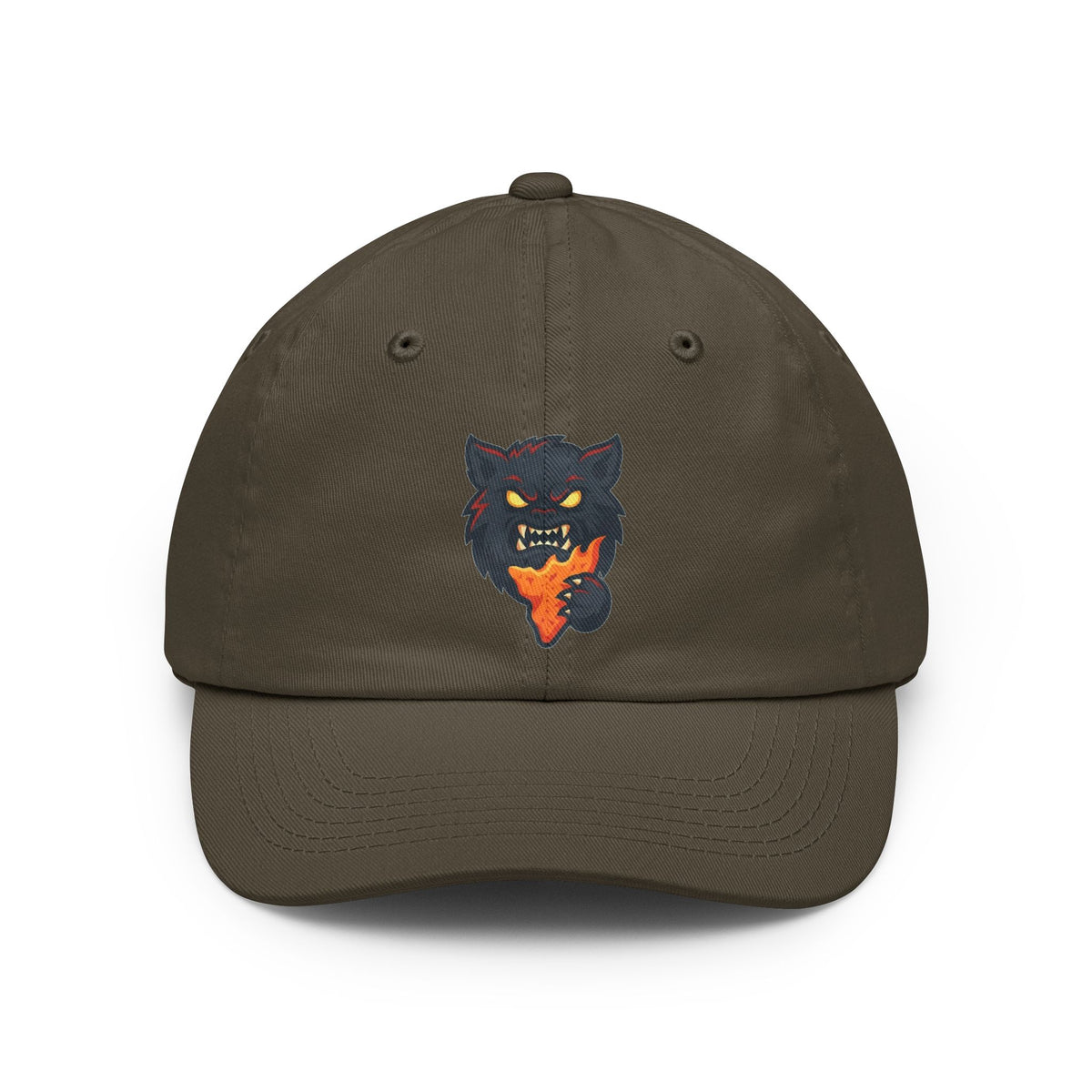 Color: Olive | You Won't Like It I'm Hangry Dad Hat — Graphic