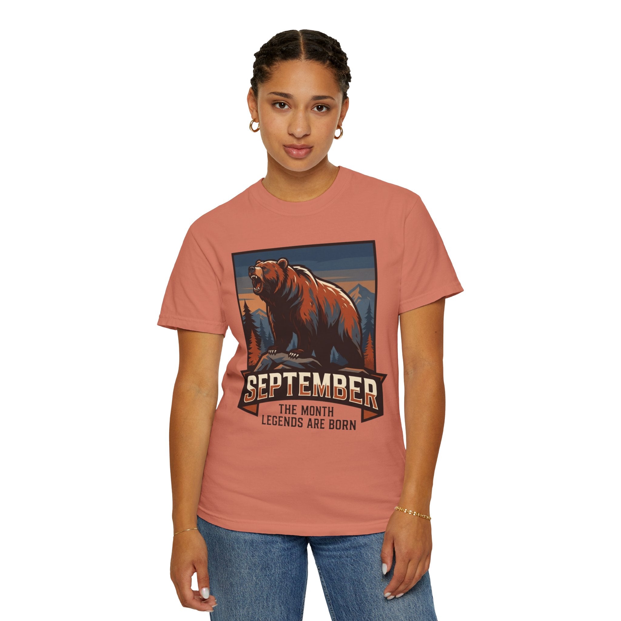 "September Legend" Unisex Garment-Dyed Tee