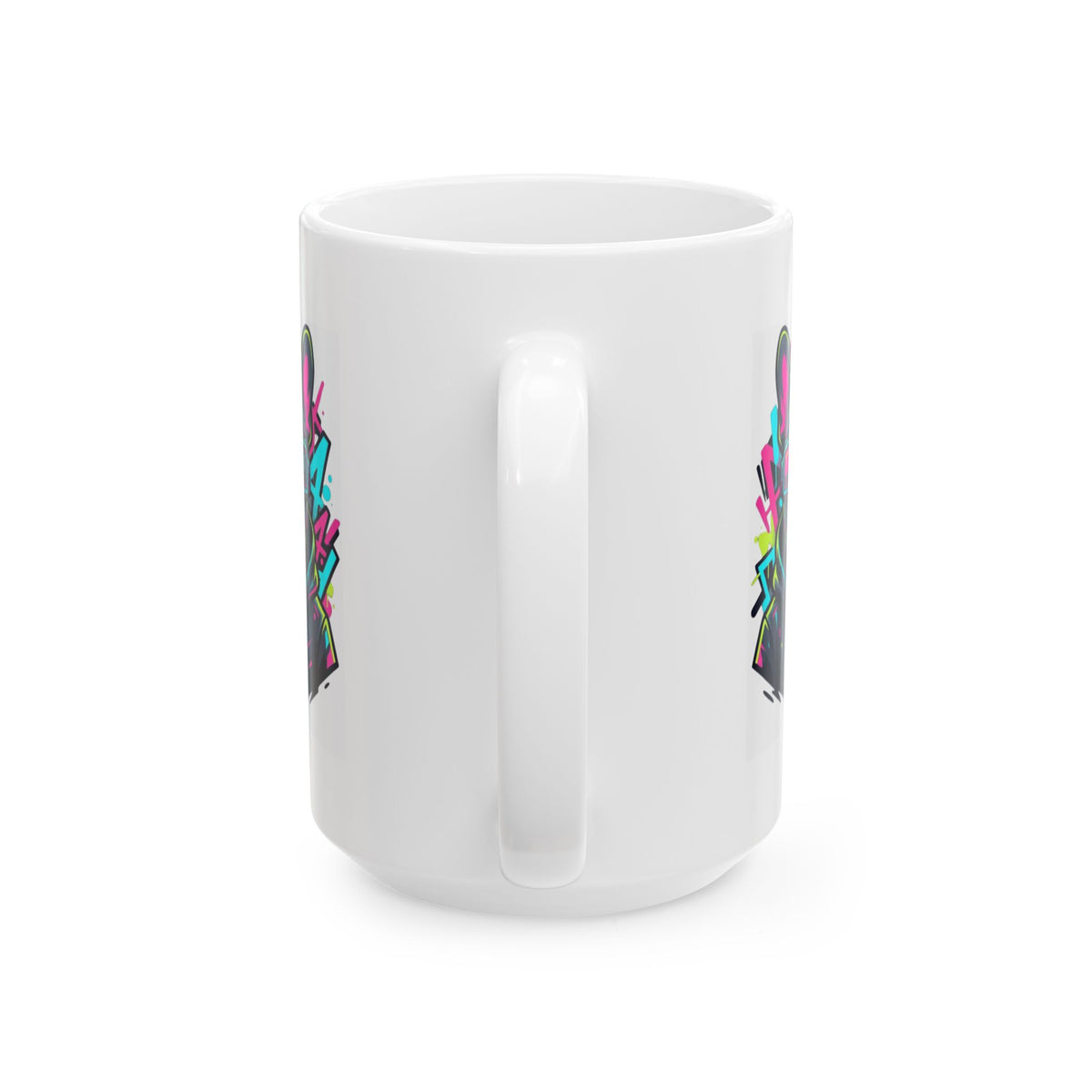 "Cool Pup" White Ceramic Mug