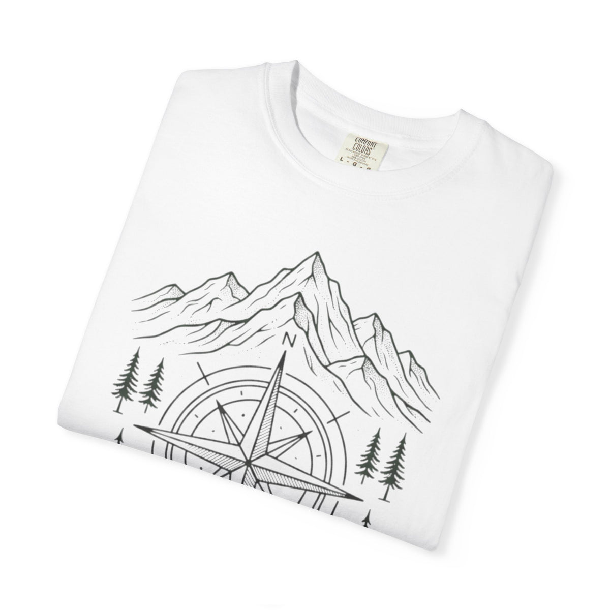 "Compass" Unisex Garment-Dyed Tee