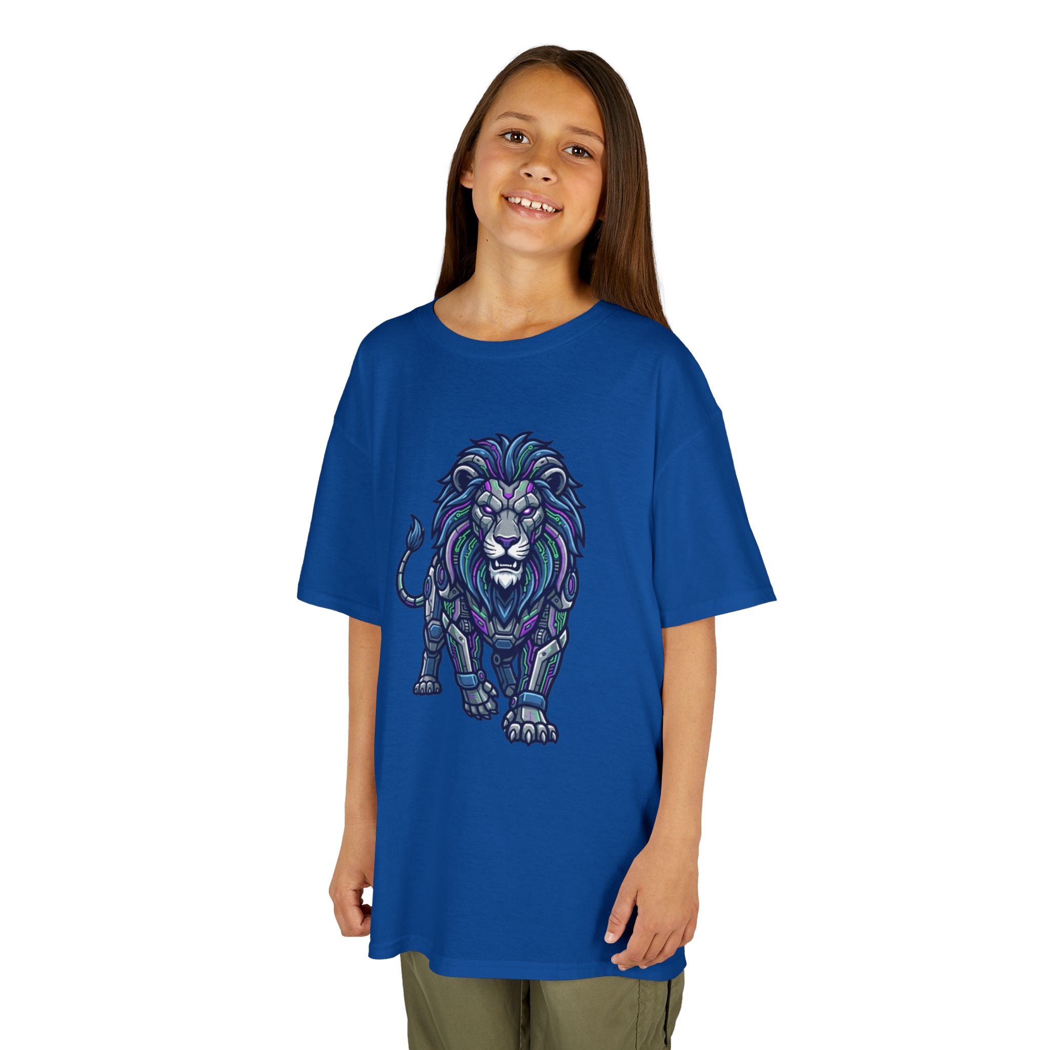 "Cyber Lion" Kids Tee