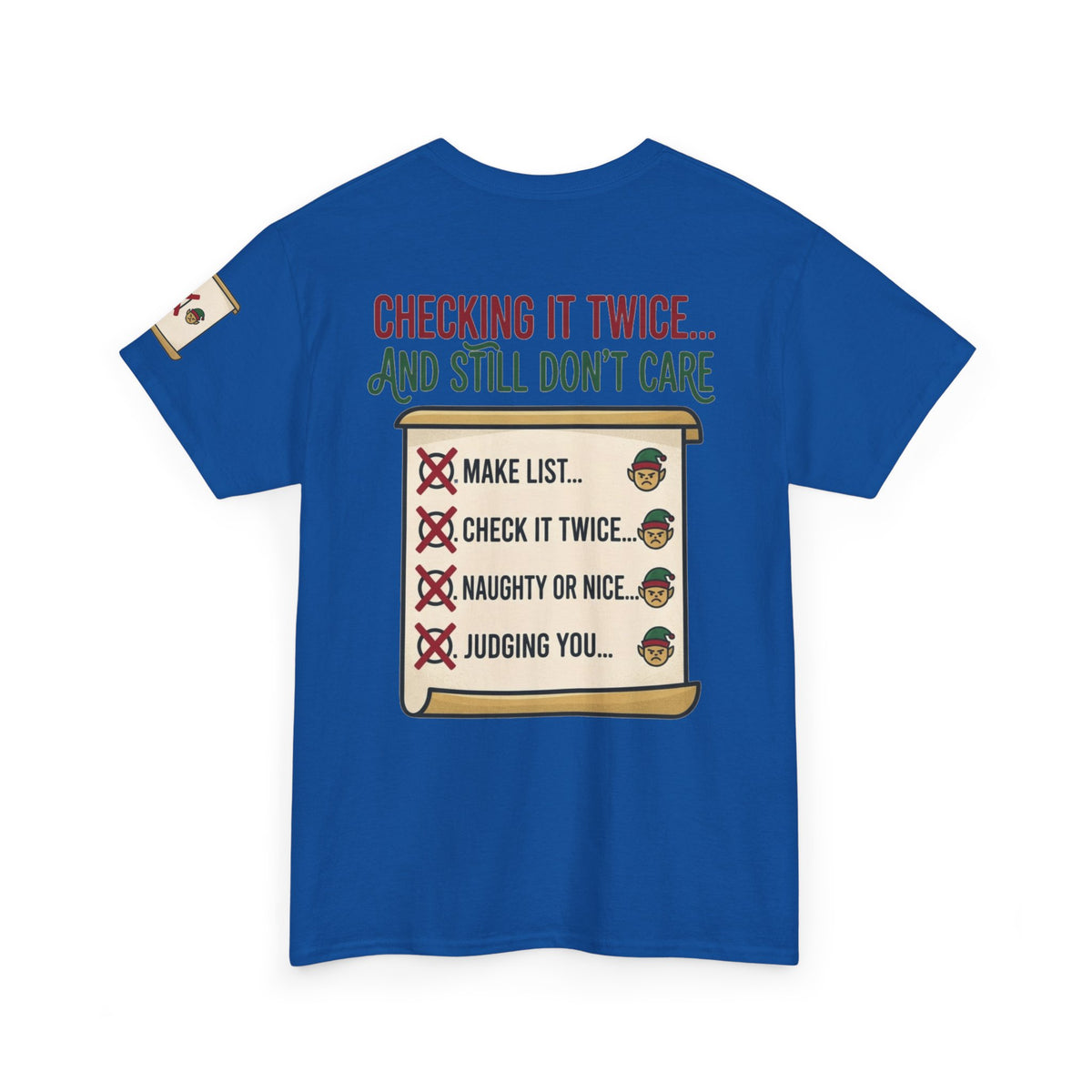 "Checking It Twice" Premium Graphic Tee