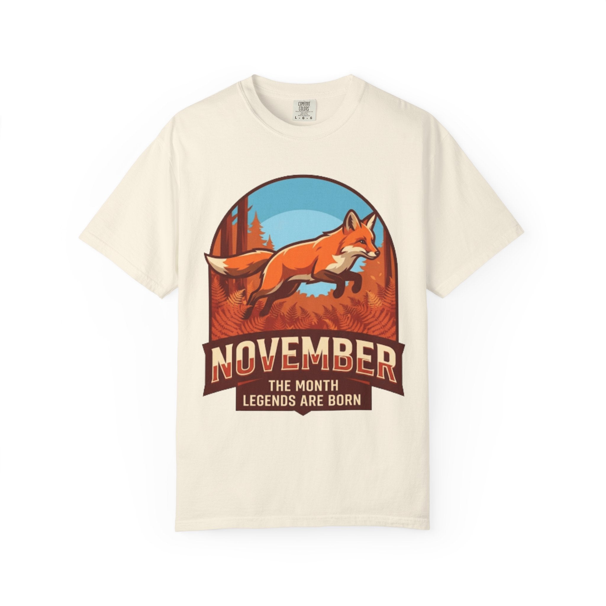 "November Legend" Unisex Garment-Dyed Tee