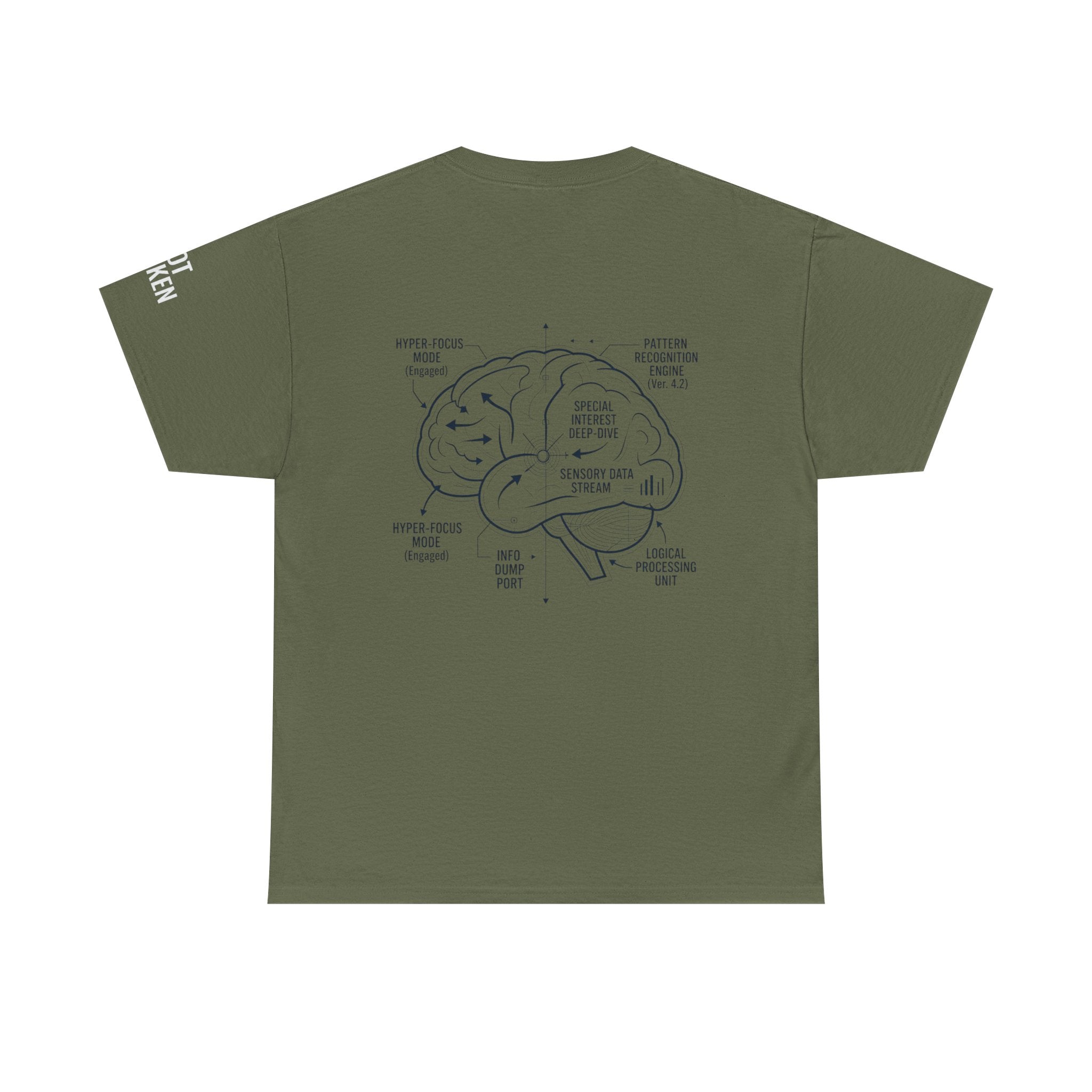 "Not Broken" Premium Graphic Tee