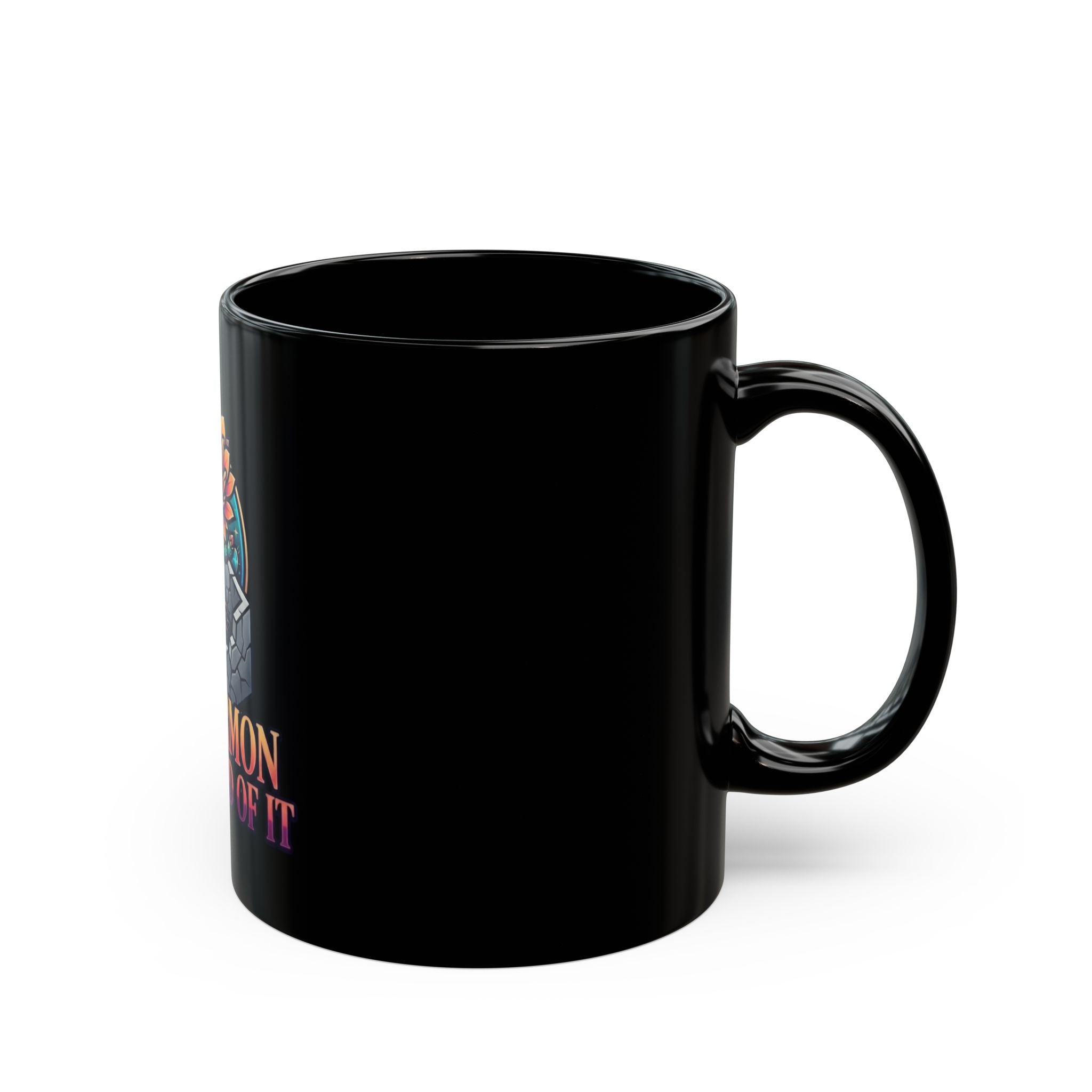 "Ex Mormon and Proud Of It" Black Ceramic Mug