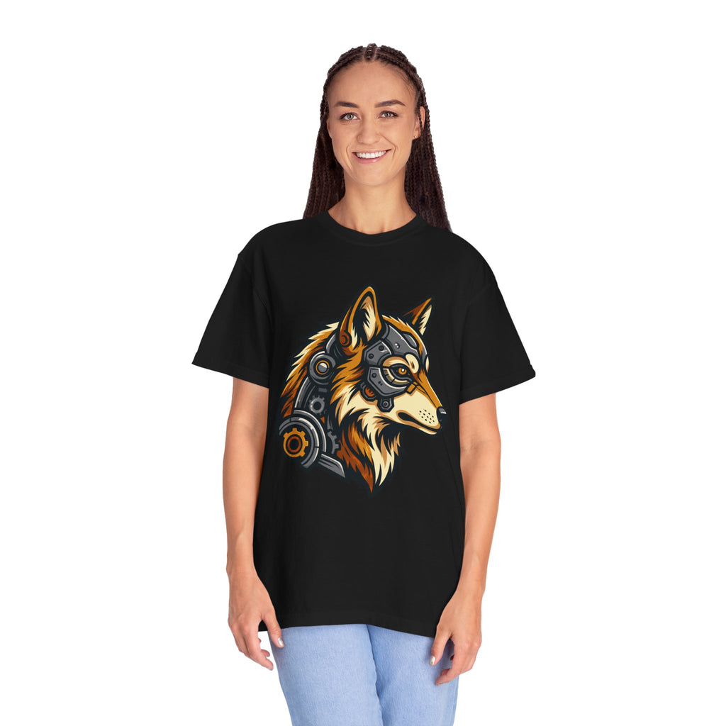 "Cyber Dog" Unisex Garment-Dyed Tee