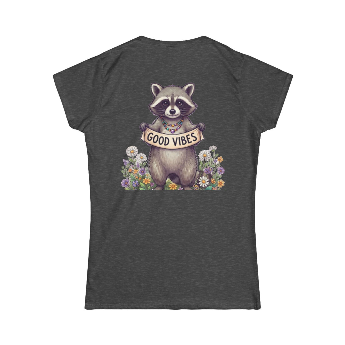 "Hippy Raccoon" Women's Tee