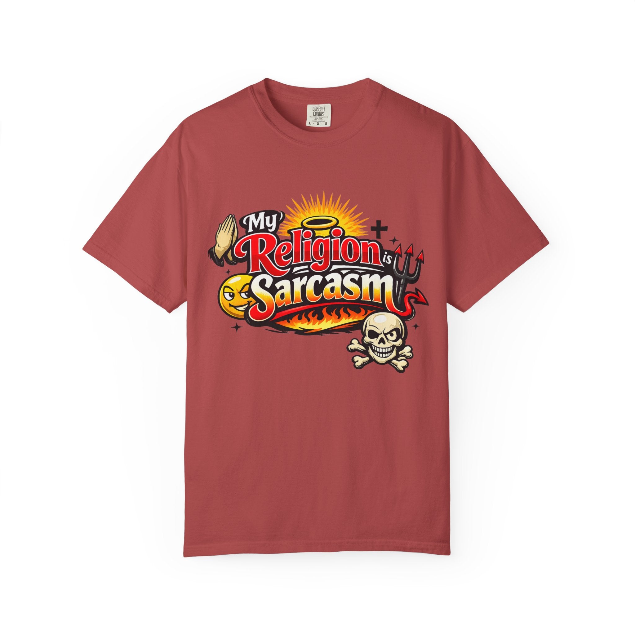 Sarcasm is My Savior | Garment-Dyed Tee — AttitudeShirts
