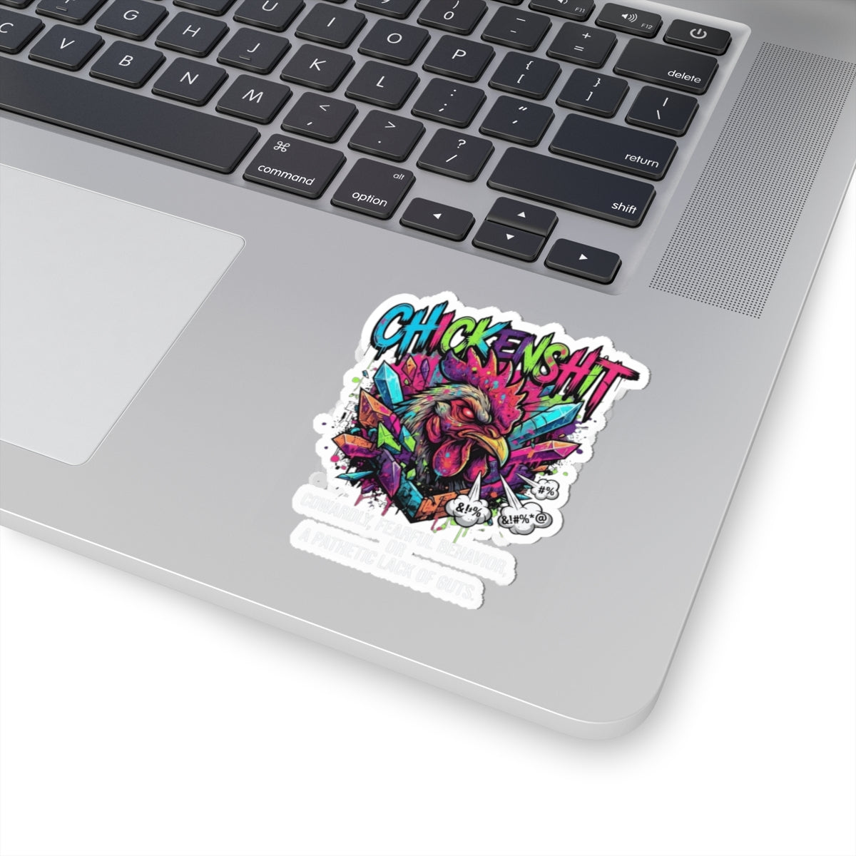 "Chickenshit" Sticker — Main