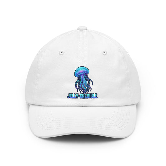 Color: White | Jelly Credible Dad Hat