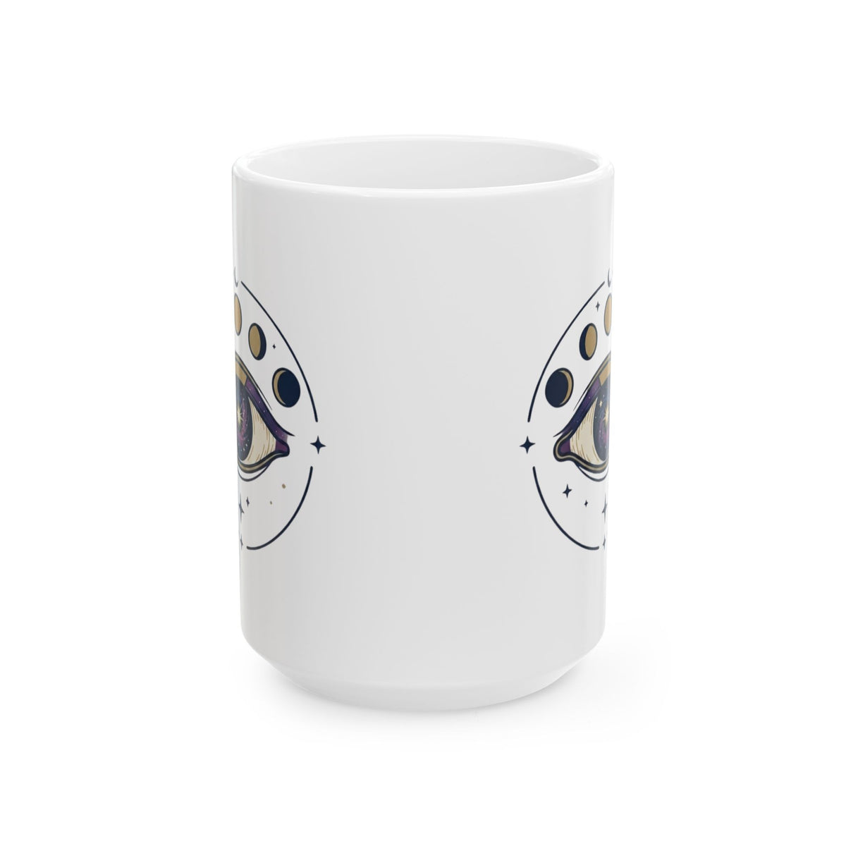 "Trust the Universe" White Ceramic Mug — Graphic