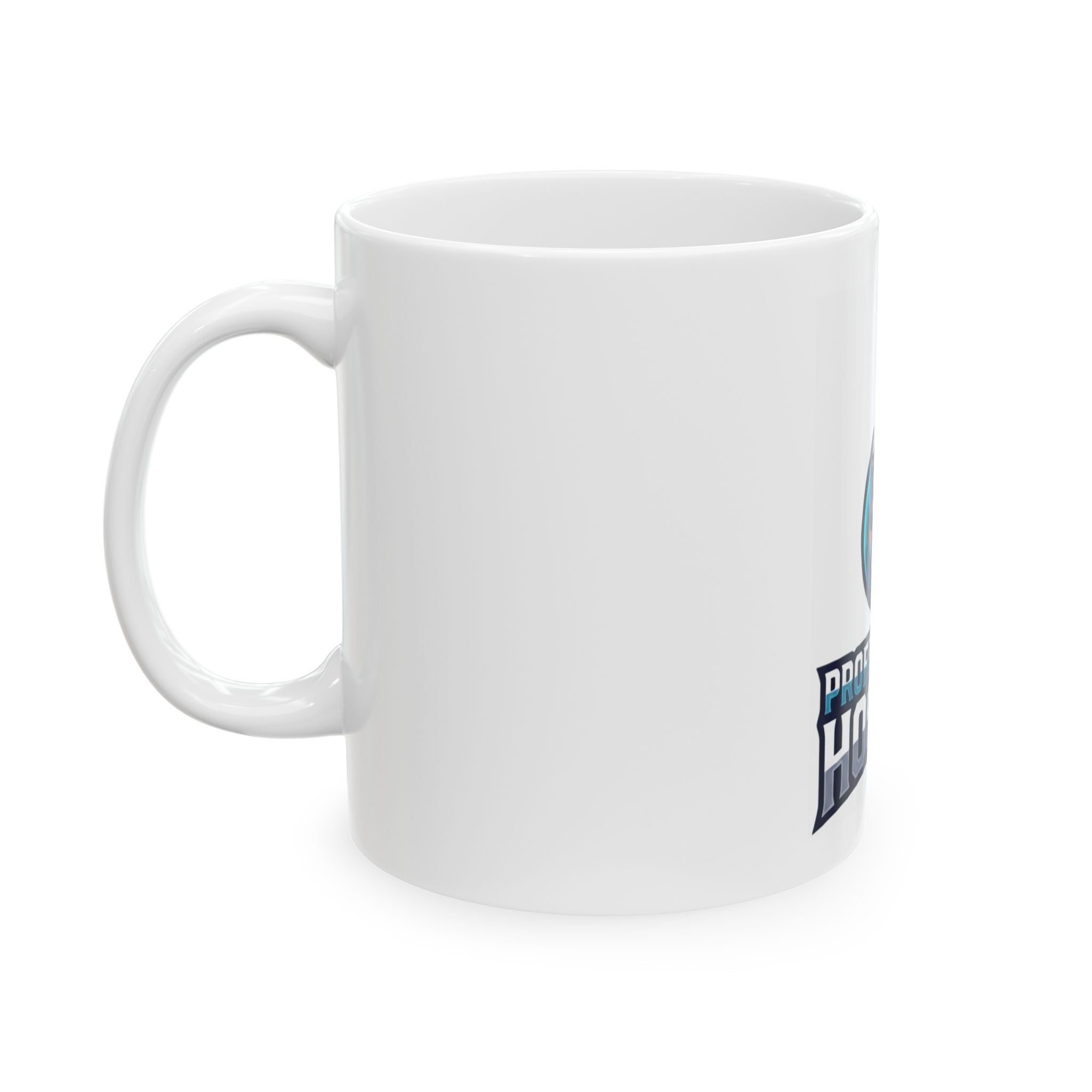 "Professional Hooker" White Ceramic Mug — Graphic