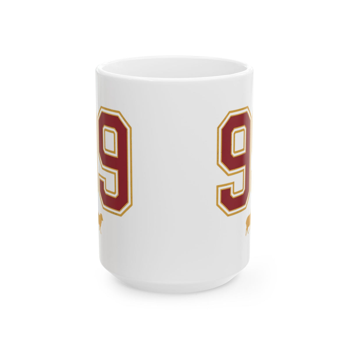 "Good Book Series 99 Unrepentant Sinner" White Ceramic Mug — Graphic