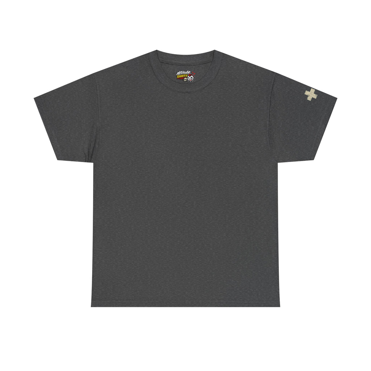 Color: Dark Heather | Blood Type Premium Graphic Tee