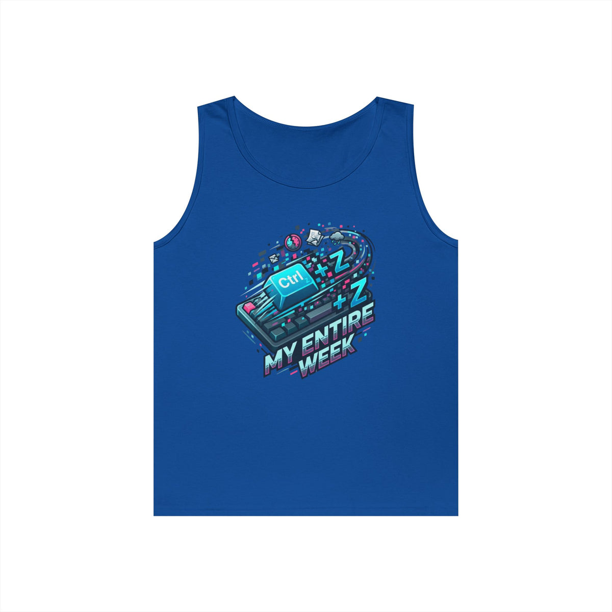 "CTRL Z My Entire Week" Tank Top