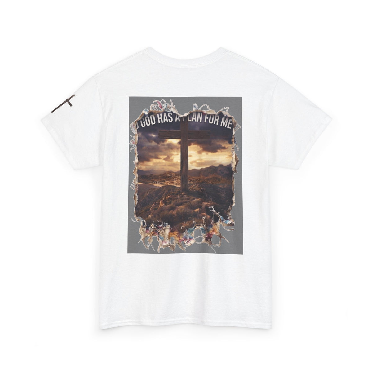 "God Has A Plan For Me" Premium Graphic Tee