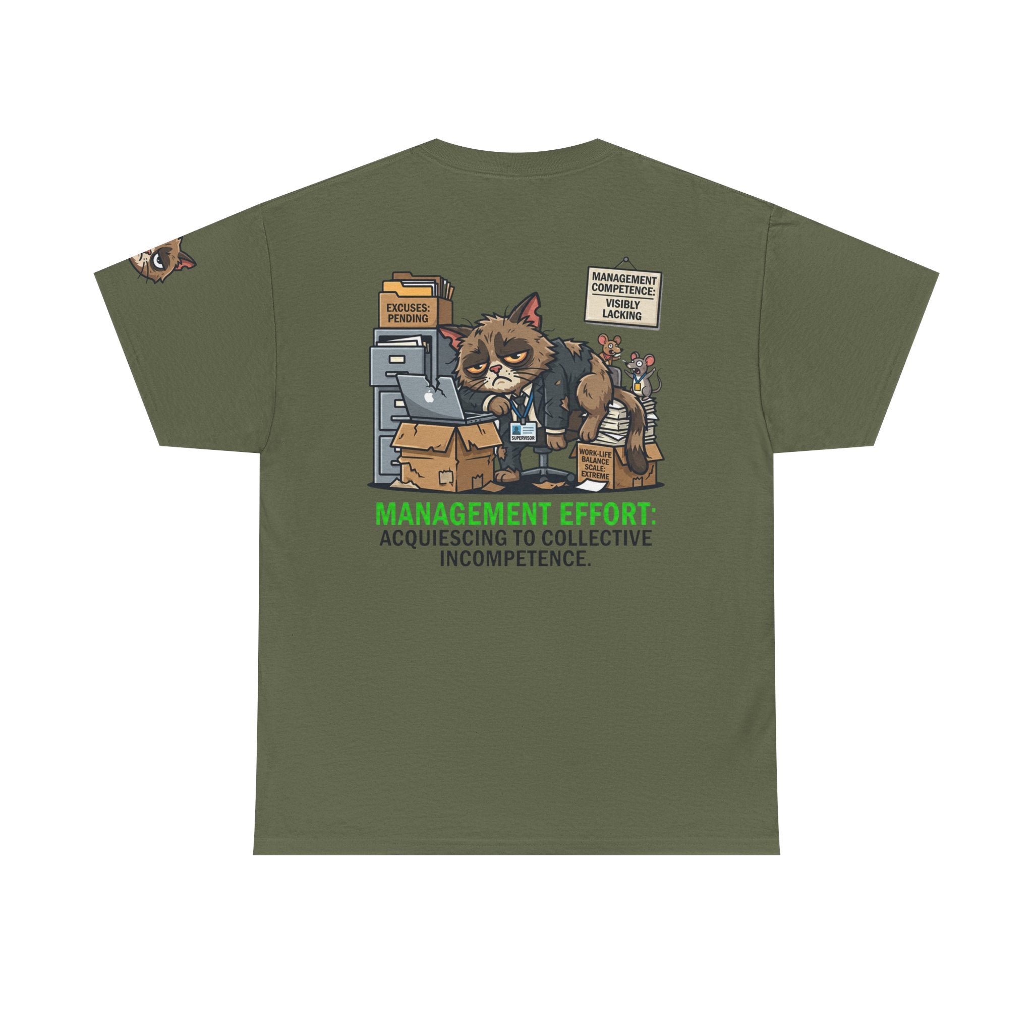 "Acquiescing to Collective Incompetence" Premium Graphic Tee