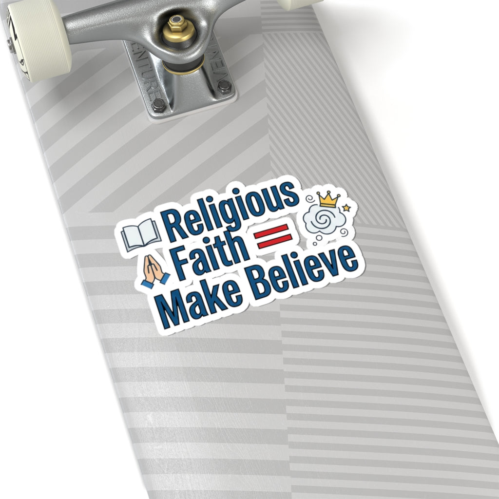 Make Believe Club Member | Kiss-Cut Sticker — AttitudeShirts