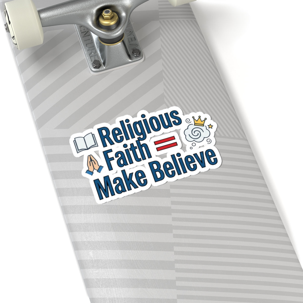 Make Believe Club Member | Kiss-Cut Sticker — AttitudeShirts