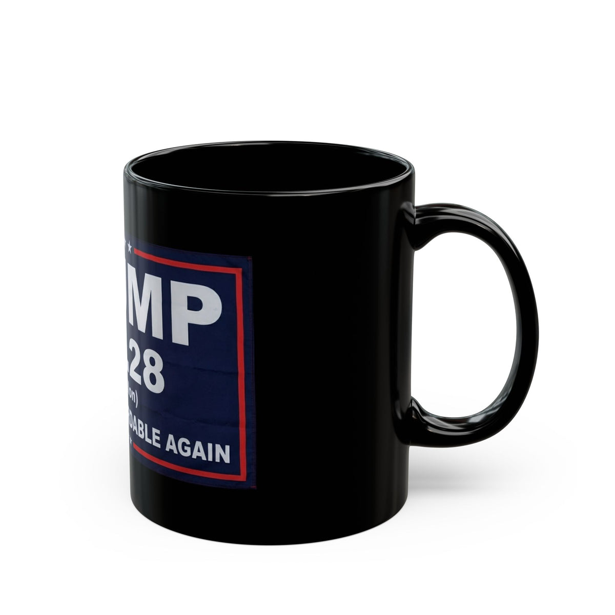 "Trump $20.28" Black Ceramic Mug