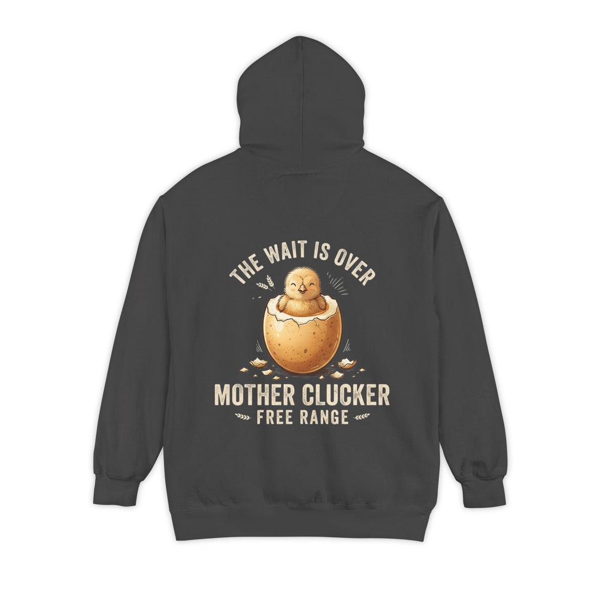 Color: Pepper | The Wait is Over Garment-Dyed Hoodie
