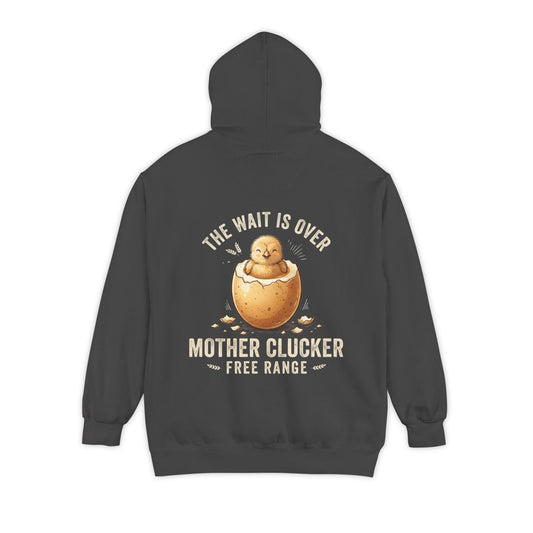 Color: Pepper | The Wait is Over Garment-Dyed Hoodie